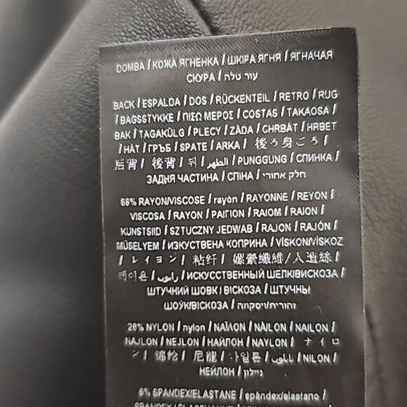 Leather leggings by Marciano size 6 - Picture 14 of 14